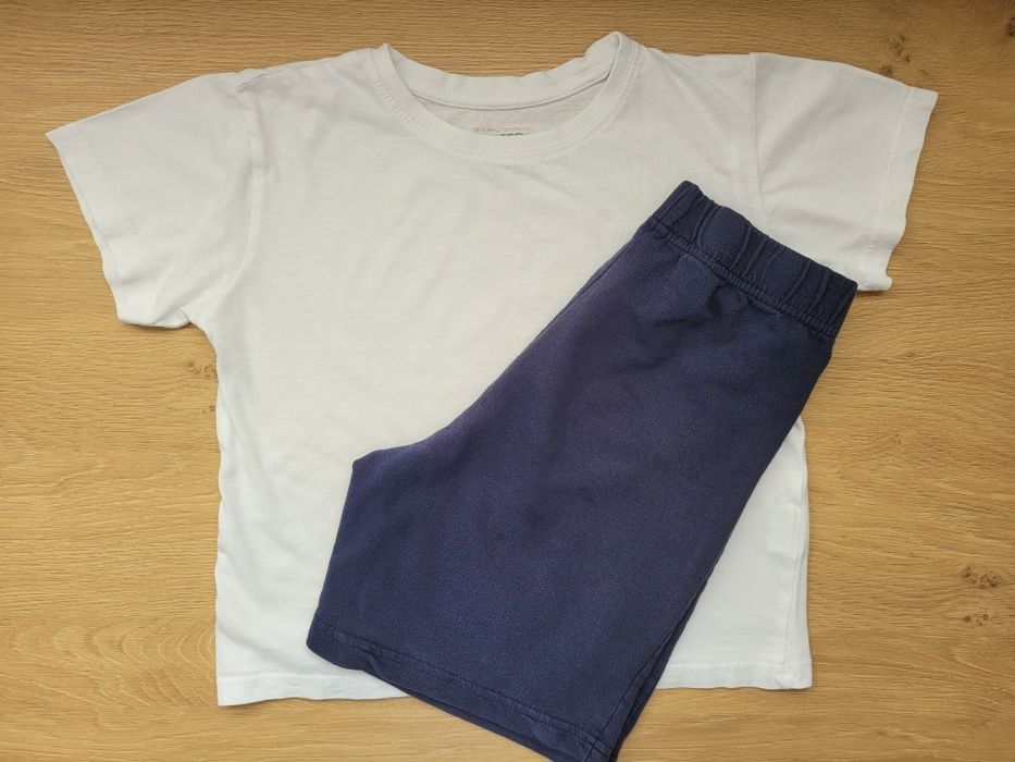 Strój na WF r.128 komplet zestaw sportowy gimnastyczny