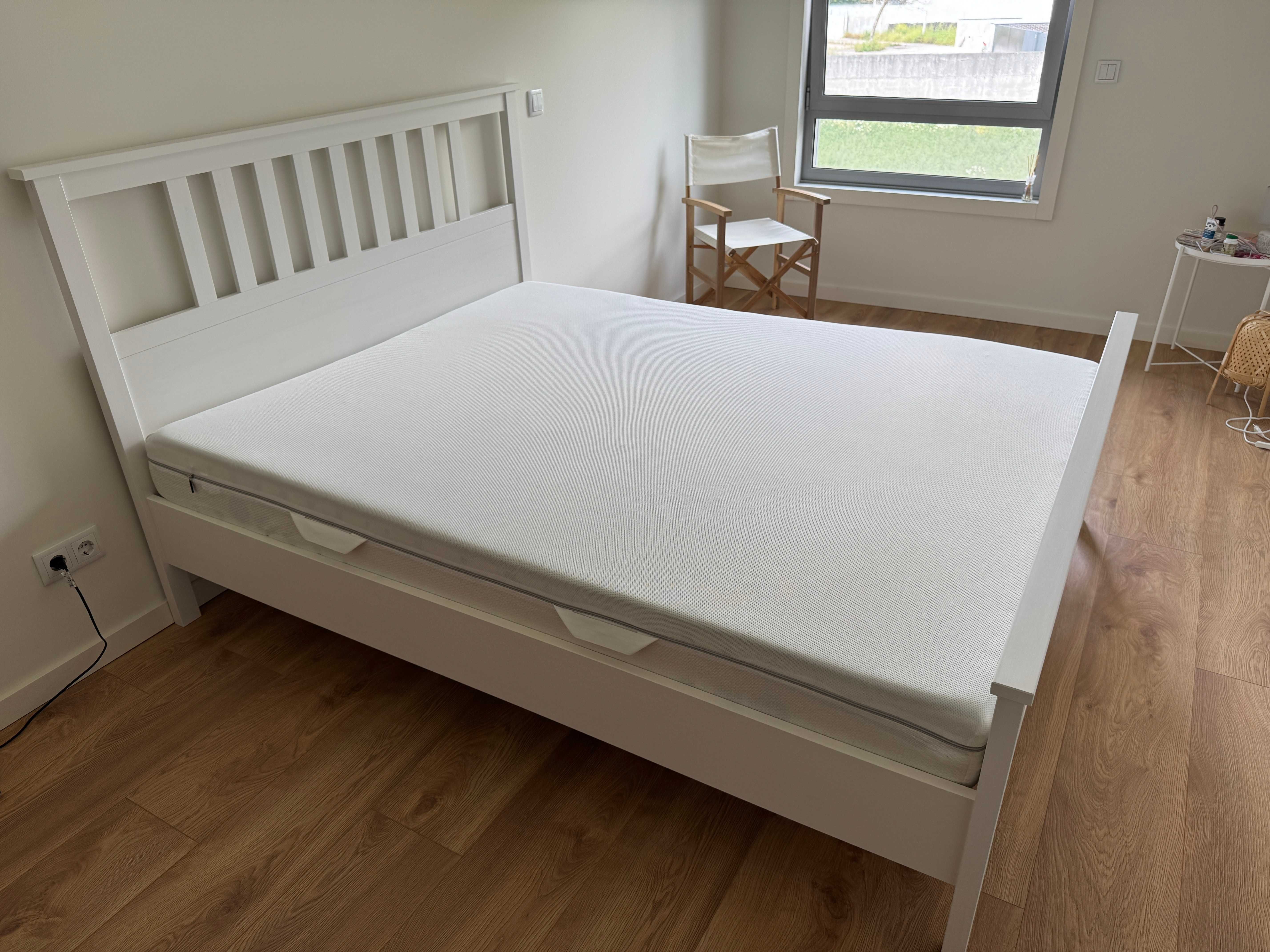 HEMNES Estrutura de cama 160x200 cm