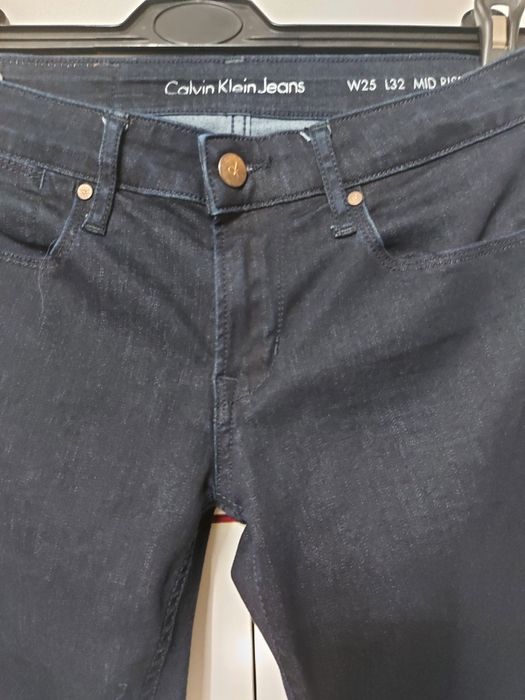 Spodnie jeans Calvin Klein