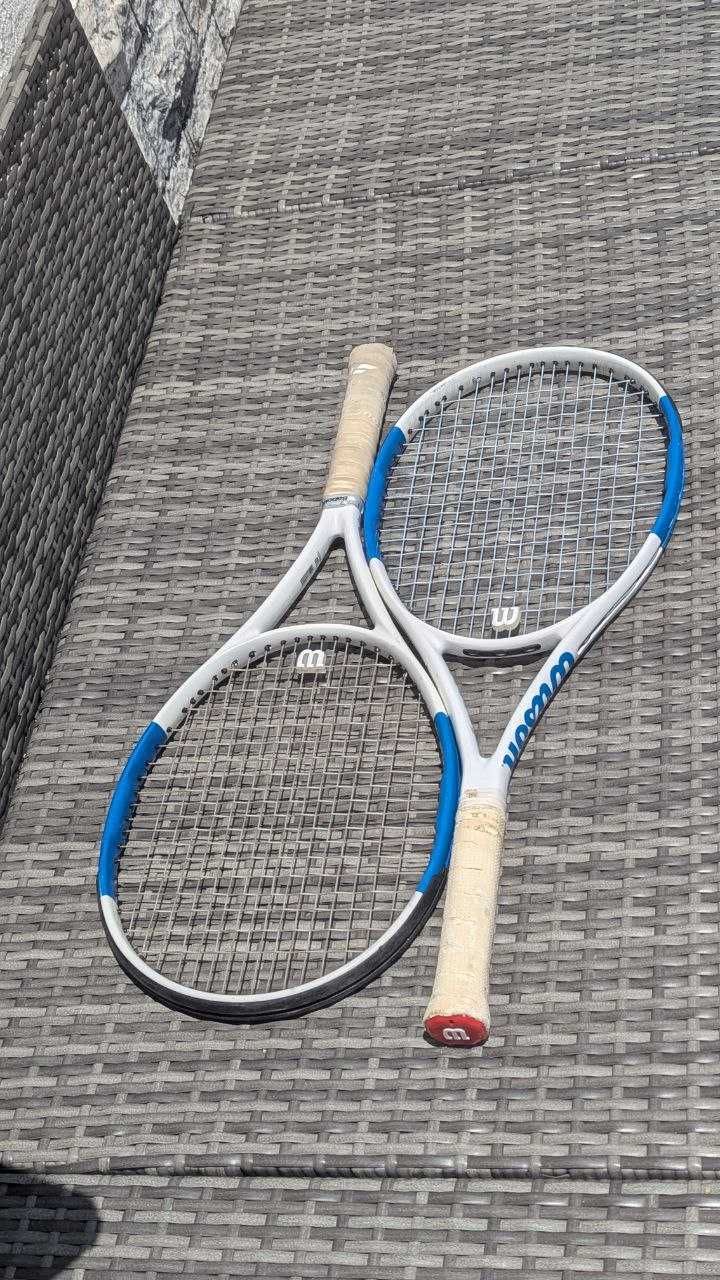 raquete wilson ultra team 100 (2 peças)