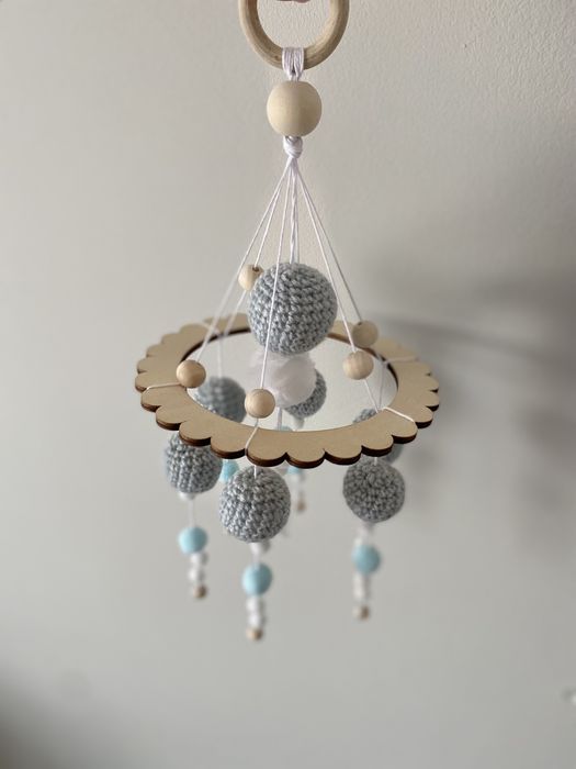 Ręcznie robiona ozdoba / dyndak / girlanda dla maluszka / dziecka