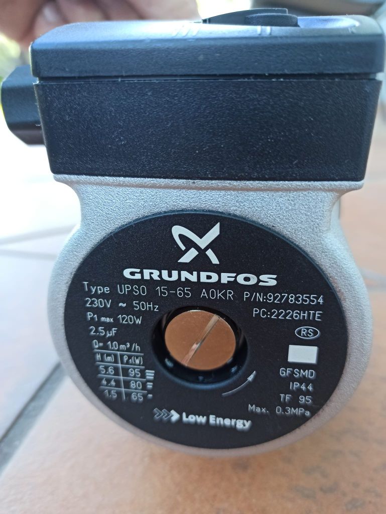 Pompa obiegowa do kotła Grundfos