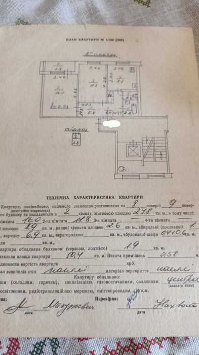 Продаж 2-кімнатної квартири Сихів