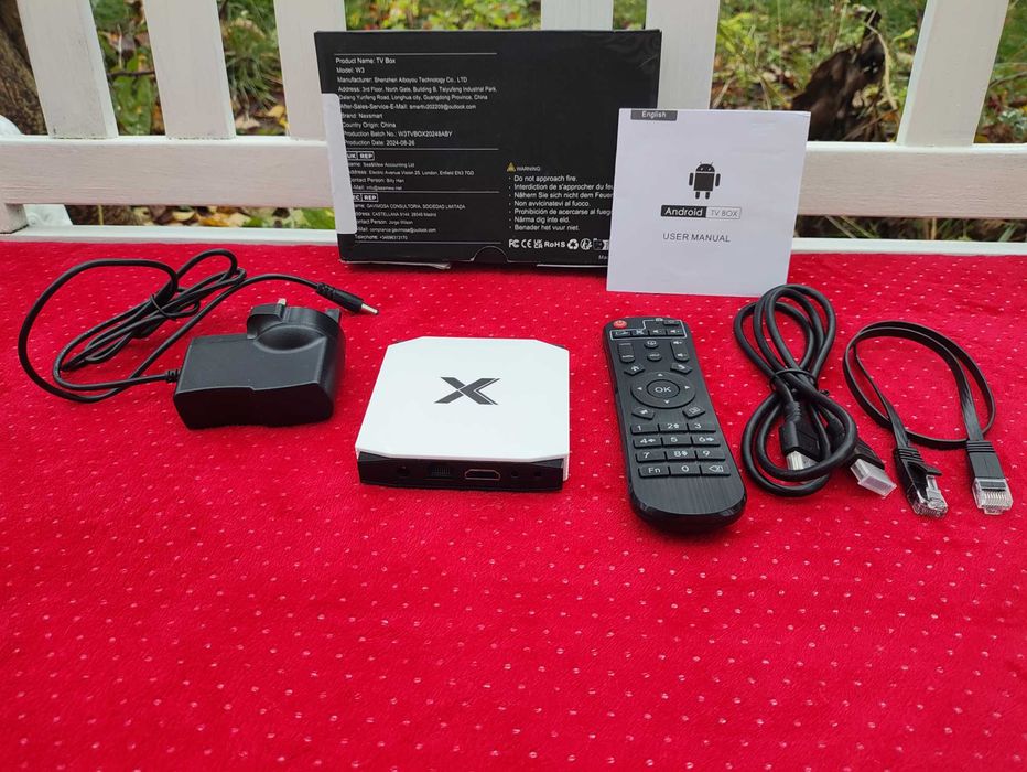 Android TV Box Smart Odtwarzacz Multimedialny Android TV do Telewizora