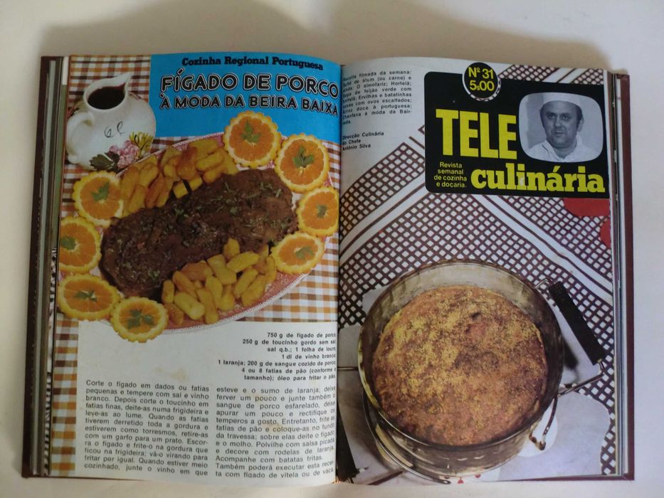 Tele Culinária nº1 a 52 - 2º Volume do nº53 ao 104 do Chefe Silva