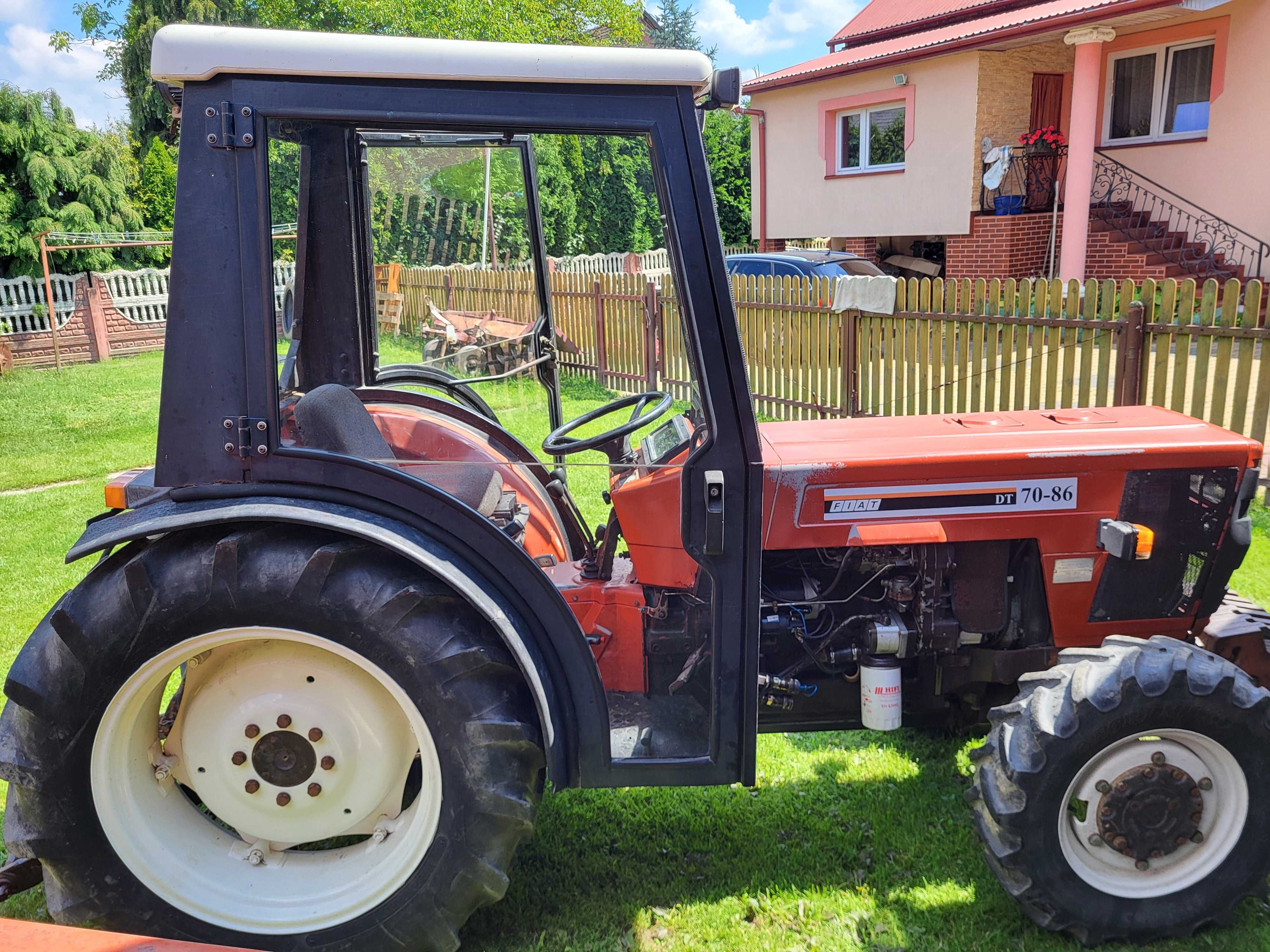 Traktor Fiat jak Same wąski ogrodnik