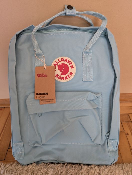 NOWY Plecak Kanken Fjallraven błękitny