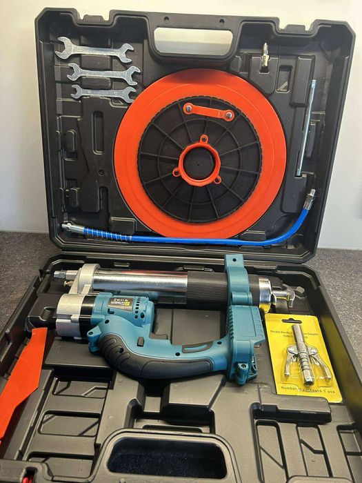 !OSTATNIE SZTUKI! Smarownica akumulatorowa 10000 PSI Gisam – HIT!