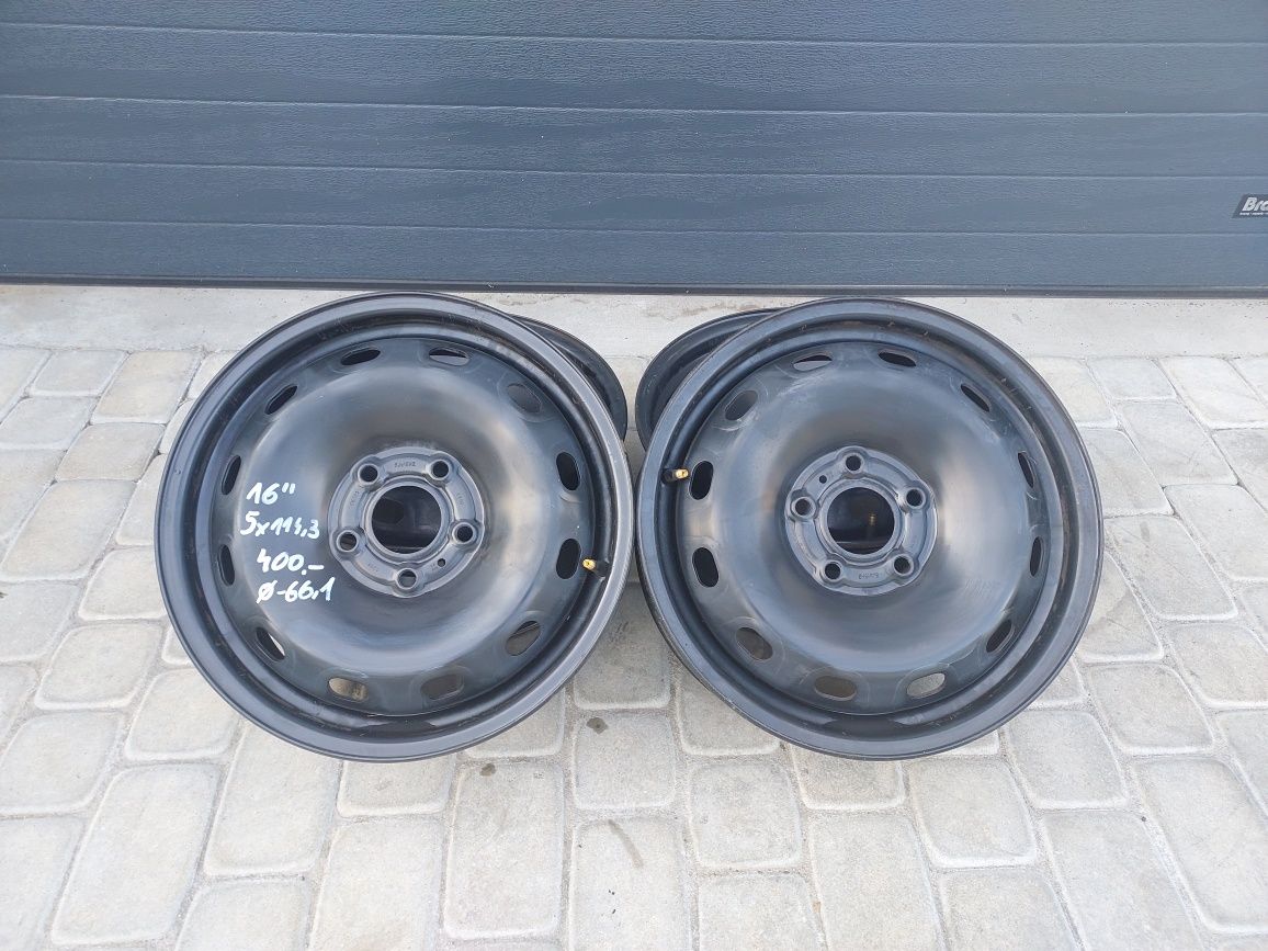 Komplet felg stalowych 16" 5x114,3 vivaro 3, primastar 3