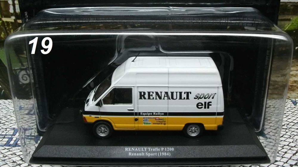 Assistência rally -Mercedes, Renault, Peugeot, Ford,  Altaya - 1,43