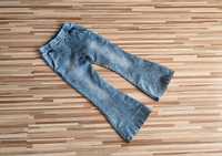 Dzwony spodnie jeansowe dziewczęce Qba kids r.122