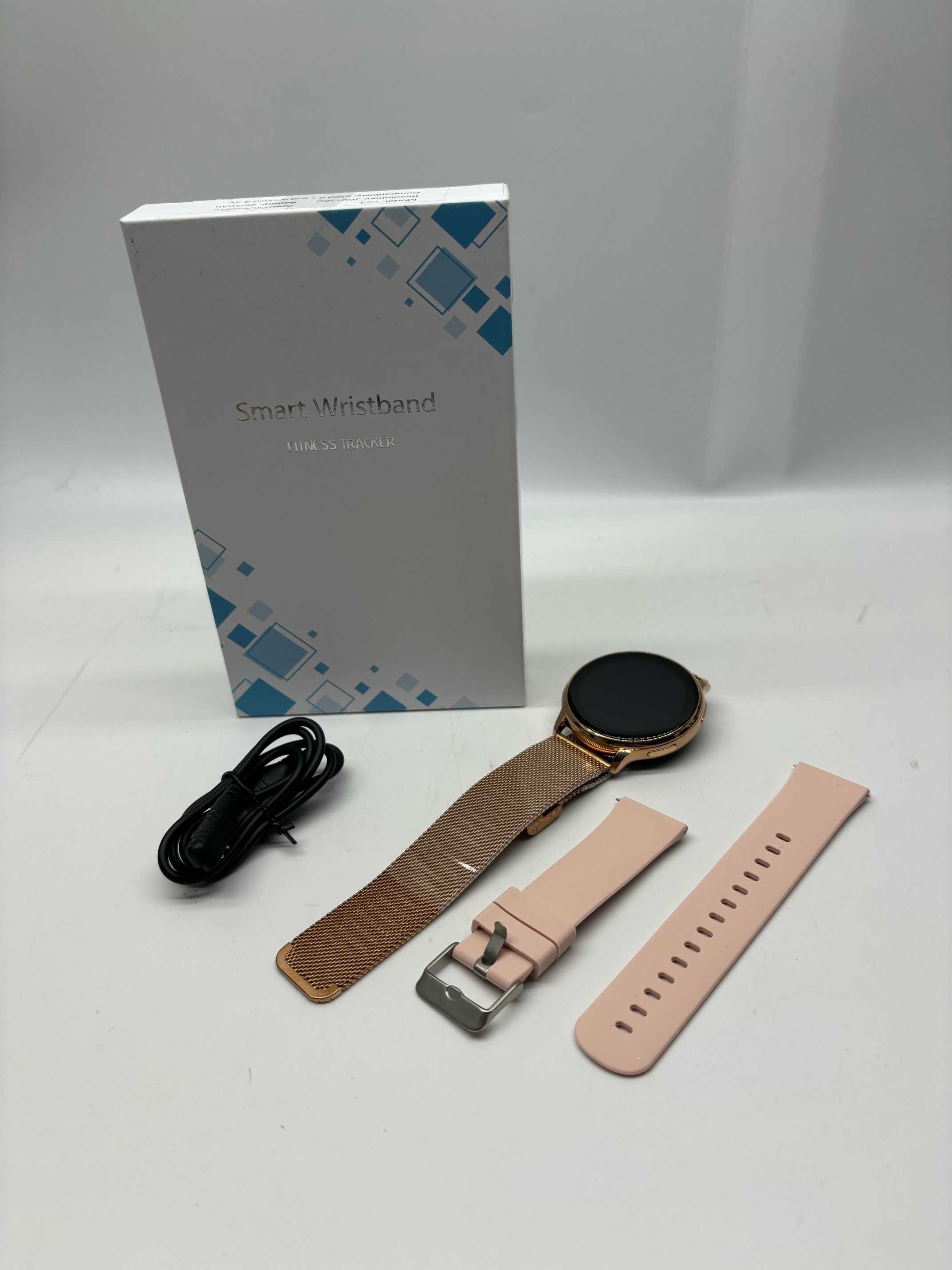 NOWY Smartwatch damski Y33 inteligentny zegarek Fitness Tracker PL