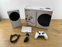1254. Konsola Xbox Series S 500 GB Oryginalny PAD, Okablowanie