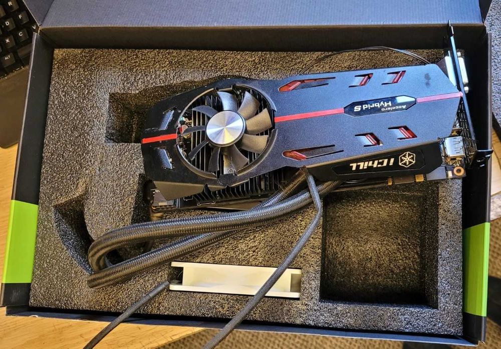Karta Graficzna Chłodzenie Wodne Inno3D GeForce GTX 1070 IChill Black