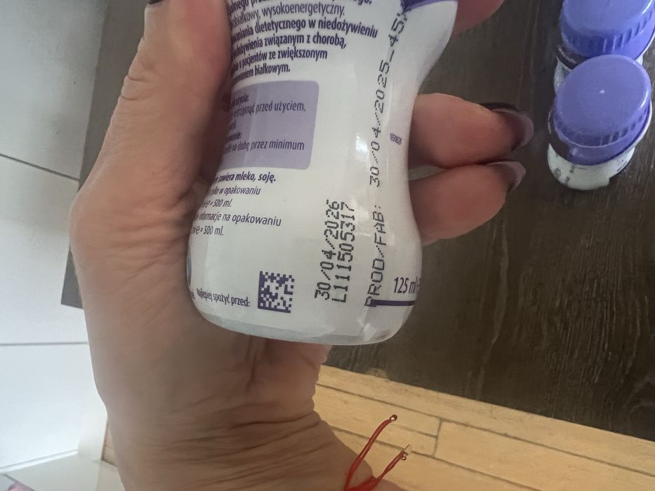 Nutridrink zestaw 7sztuk