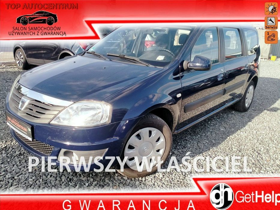 Dacia Logan 1.6 Benzyna 105 KM Klimatyzacja 2xkoła 1 właściciel