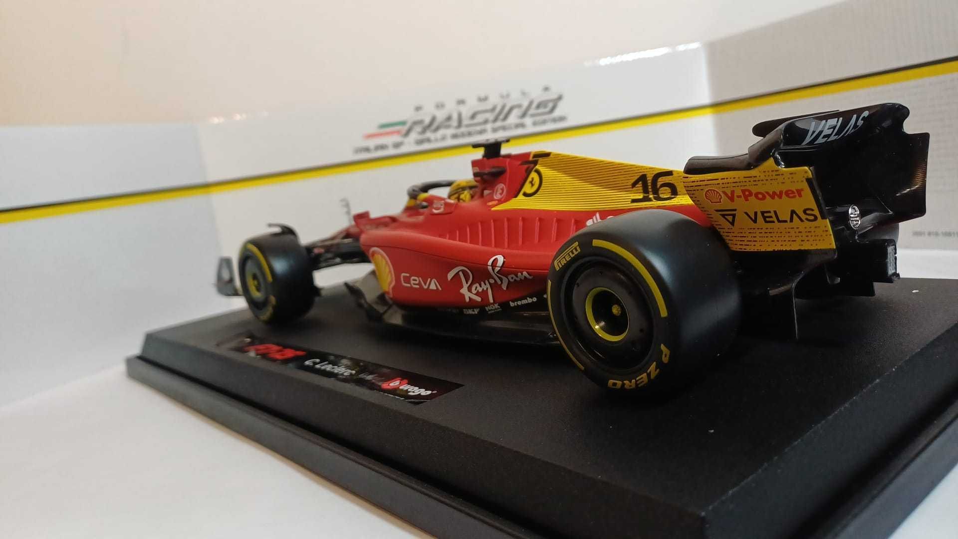 1/18 Ferrari F1-75 C. Leclerc - Bburago