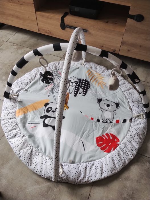 Canpol babies Sensoryczna mata edukacyjna i karuzela BabiesBoo