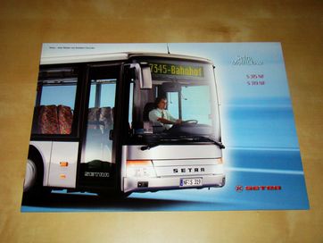 Prospekt Setra S 315 NF & S 319 NF 2004