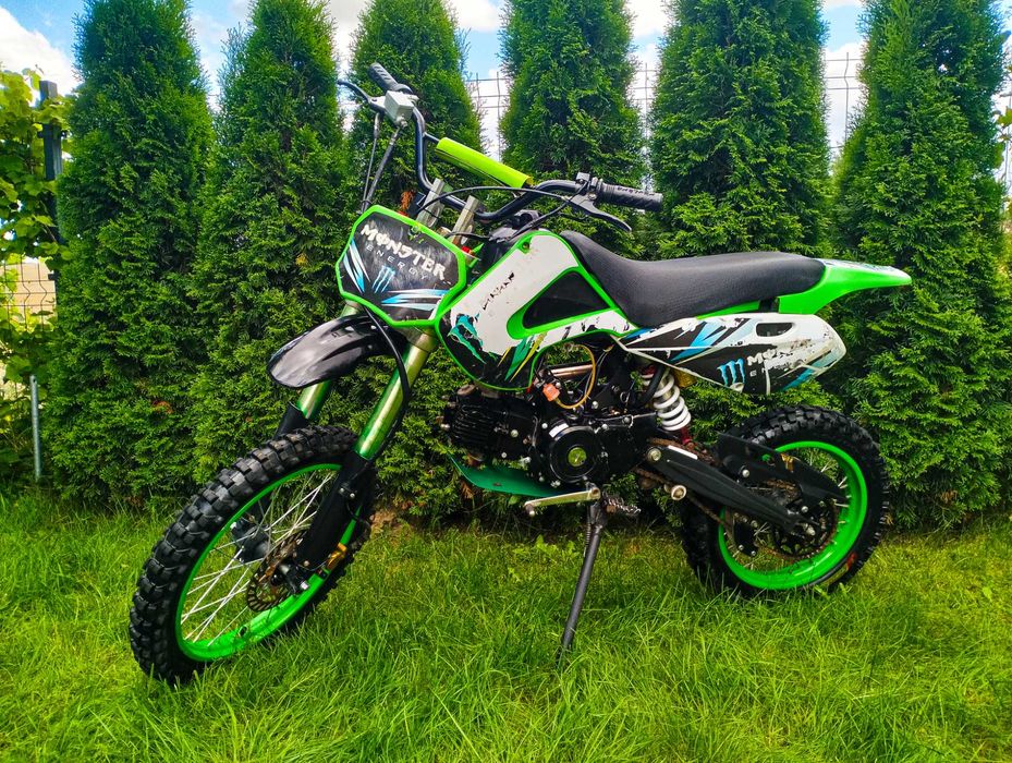 Motocykl Cross 125 4T Duży Koła 17/14 125cc Terenowy Drugi Właściciel