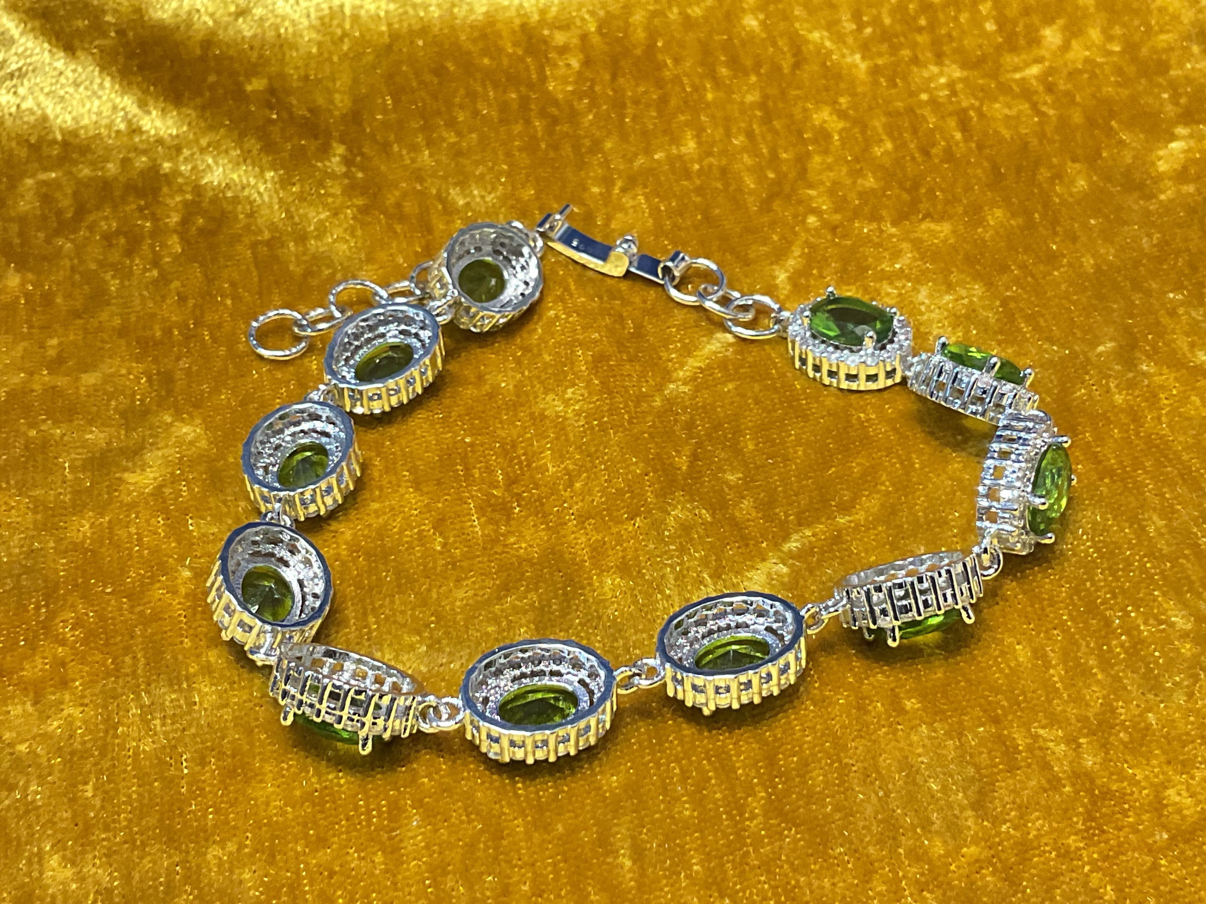 Pulseira em prata 925 tamanho de 23 cm
