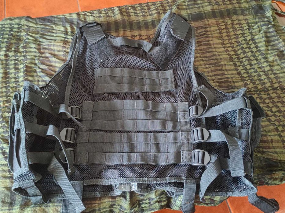 Colete airsoft - preto