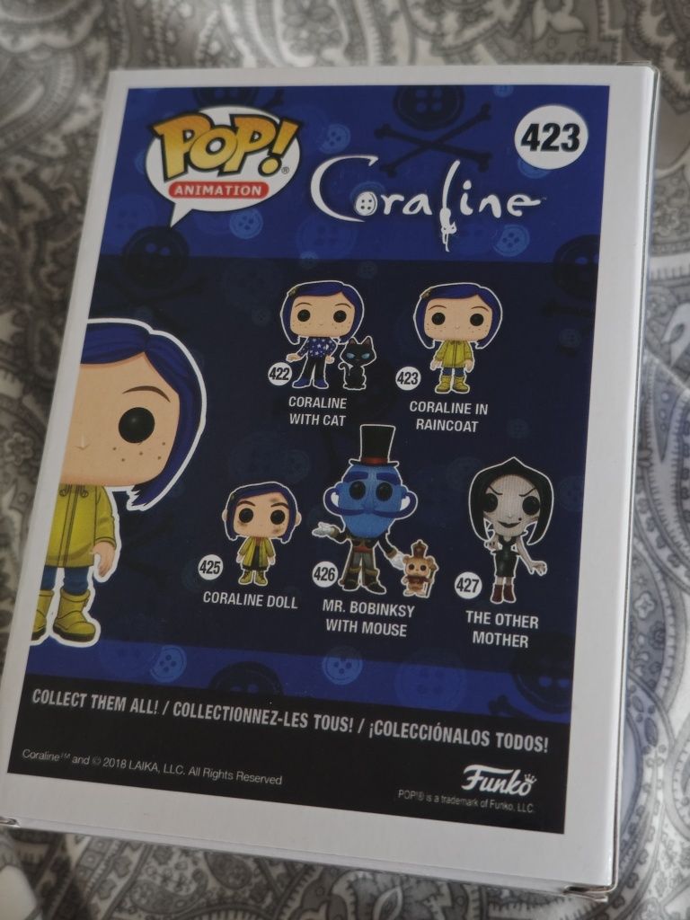 Coraline Raincoat Funko pop Nova