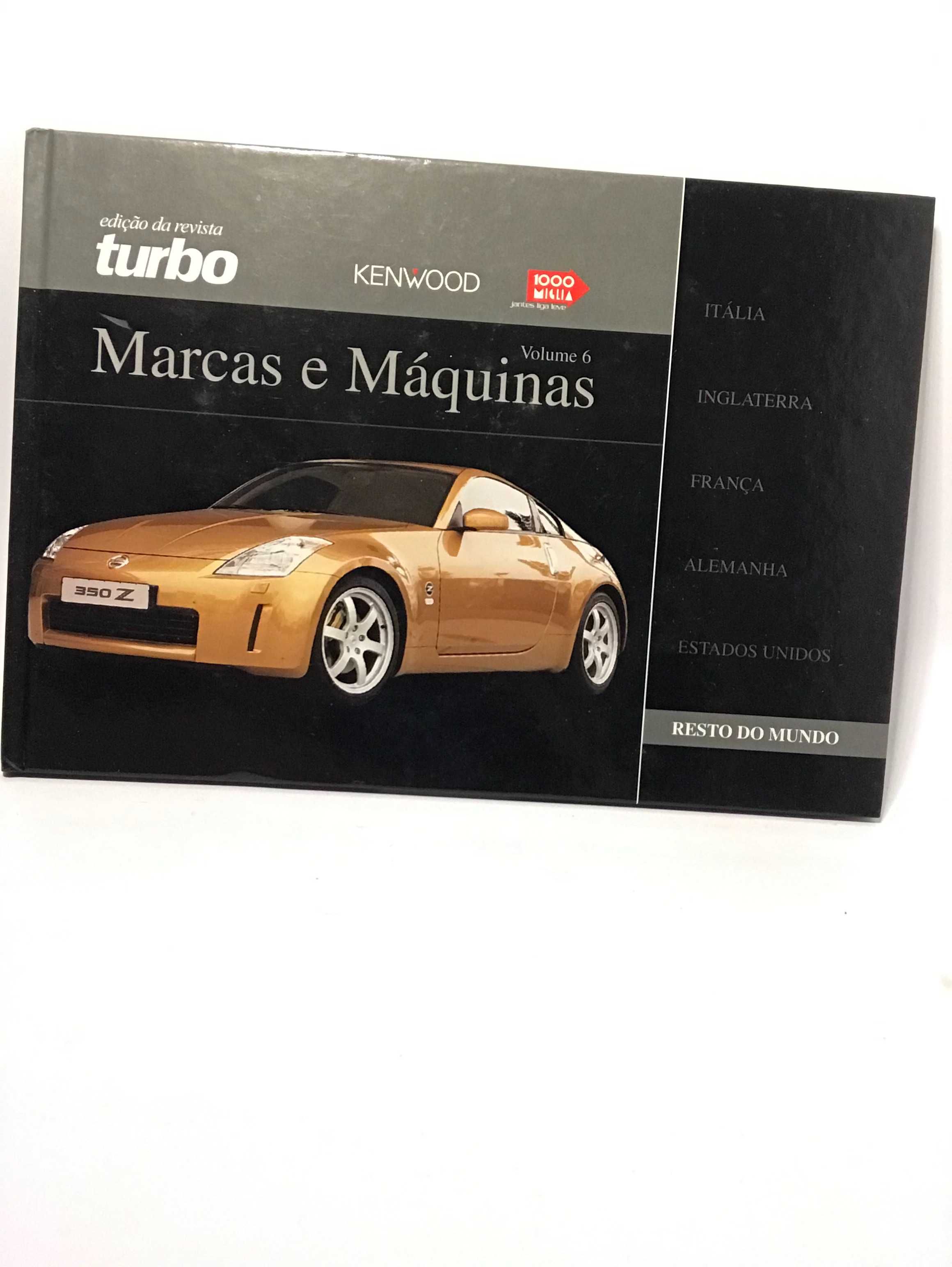 Marcas e Máquinas da edição da revista Turbo