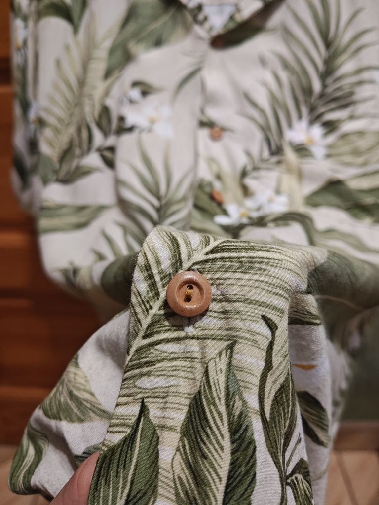 Koszula hawajska made in Honolulu USA size M paradise found
