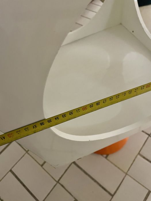 Wooden Space Age Mid Century Modern Side Table Mesa Armario Consola