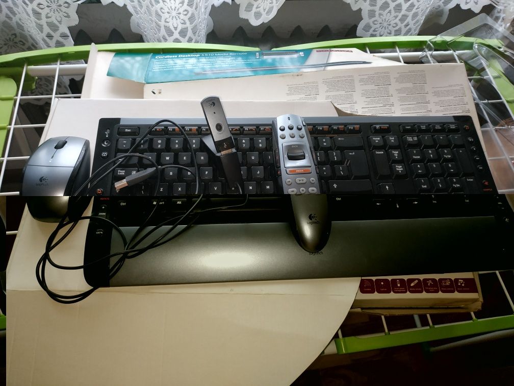 Klawiatura multimedialna bezprzewodowa Logitech S 510