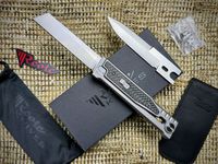 Нож Reate OG EXO Coping Gravity Knife Titanium/Carbon Fiber Elmax