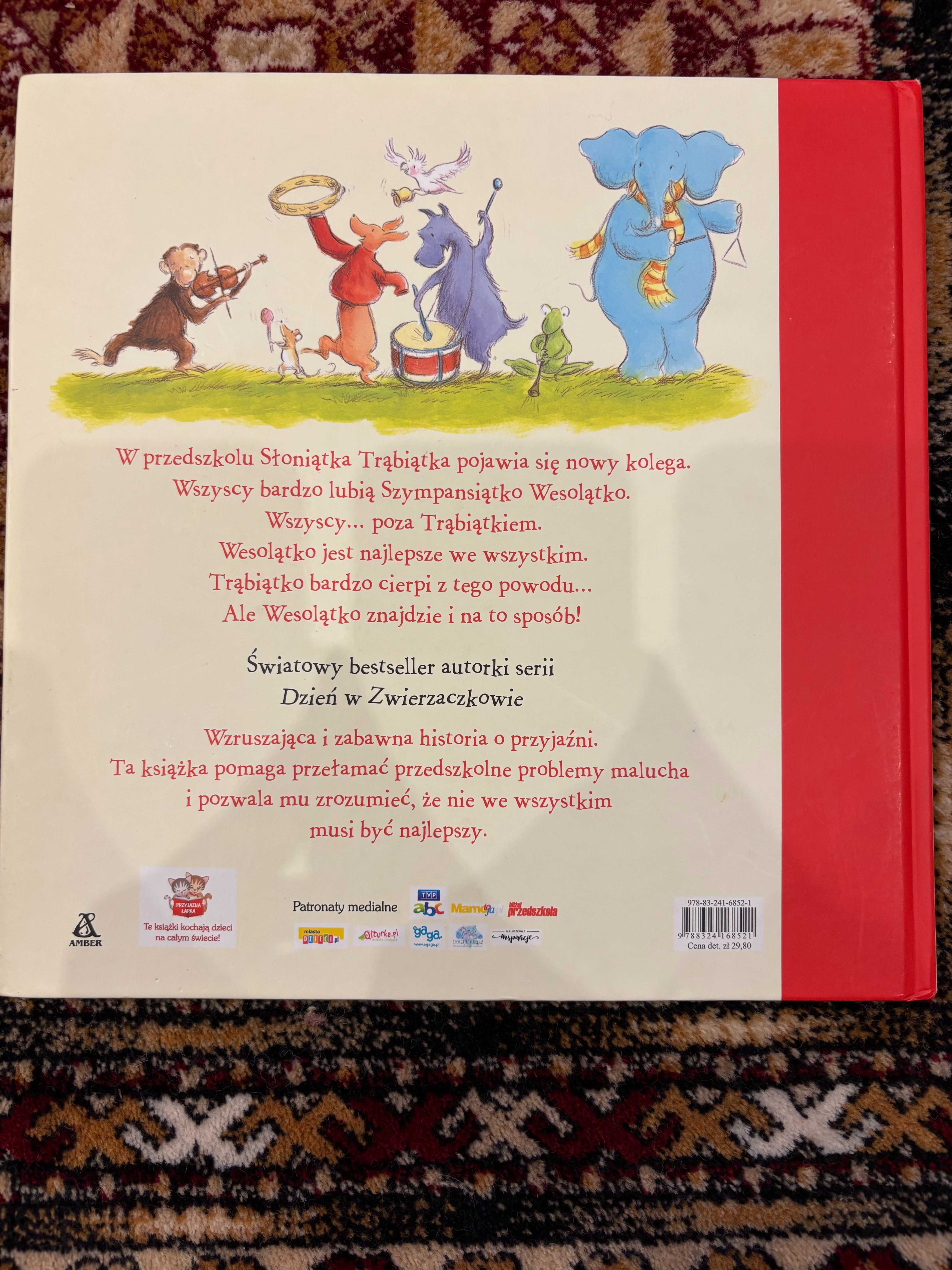 Słoniątko trąbioątko w przedszkolu, wyd. Amberek