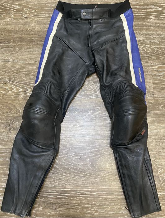 Мото штаны   размер  М-L кожа