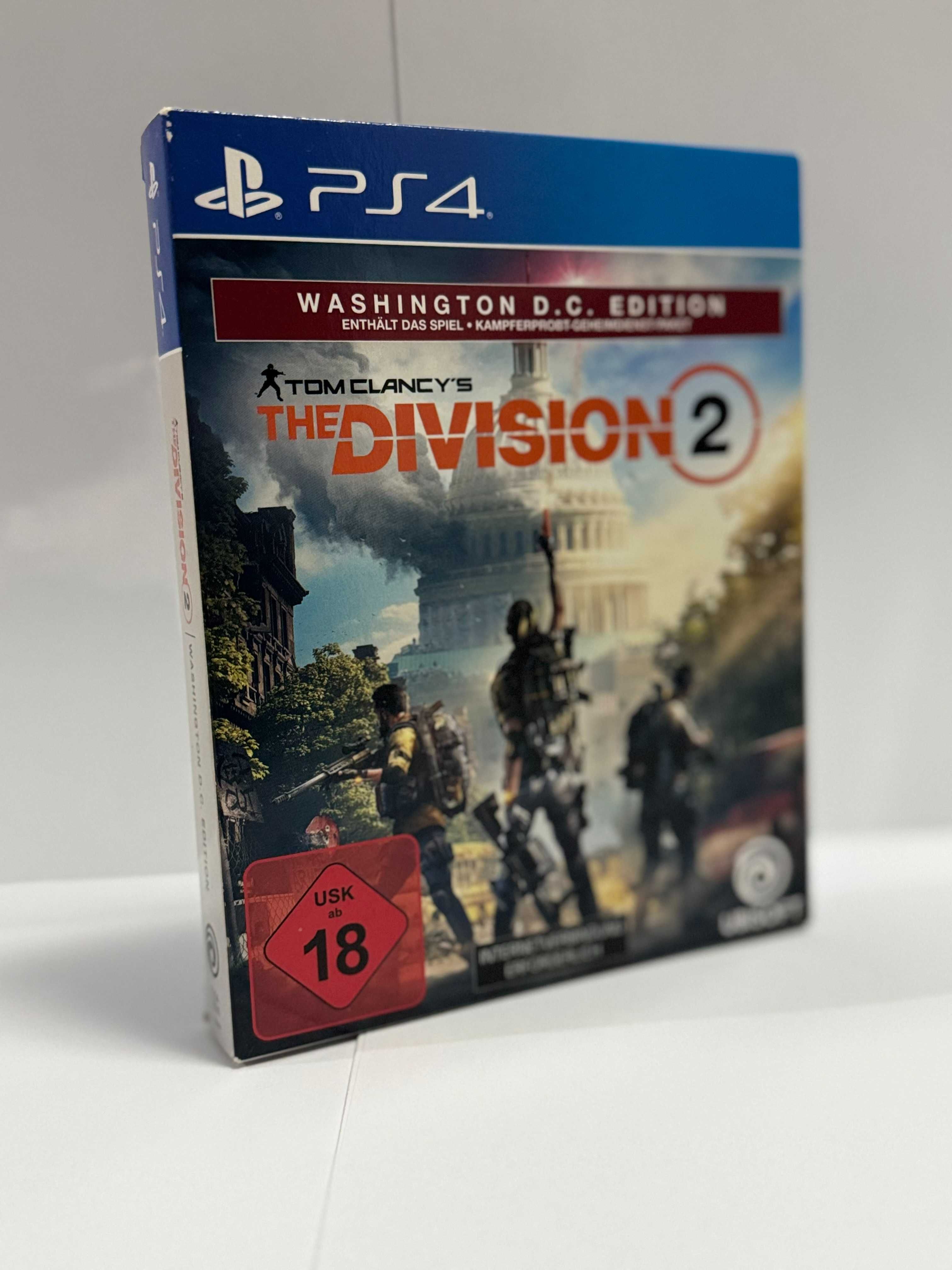 Gra Tom Clancy'S The Divison 2 Washington DC Edition na PS4, bdb stan!