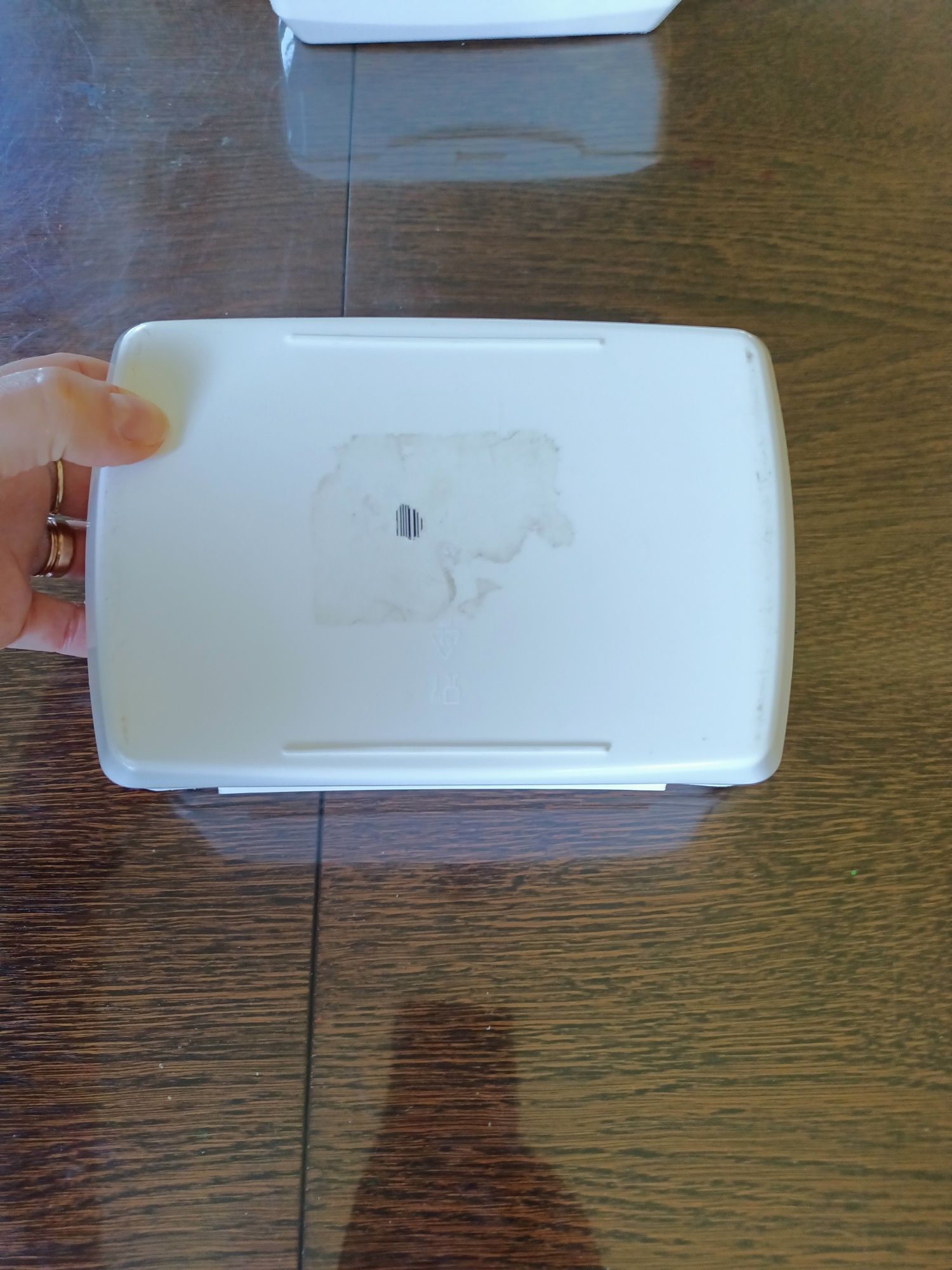 Pojemnik na żywność, lunch box śniadaniowka czarny pies