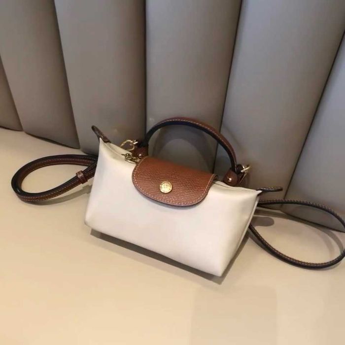 Torebka do makijażu Le Pliage Original Biały papierowy