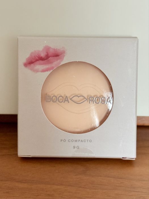 Po compacto boca rosa