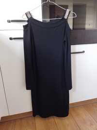 Sukienka czarna M/L ciążowa