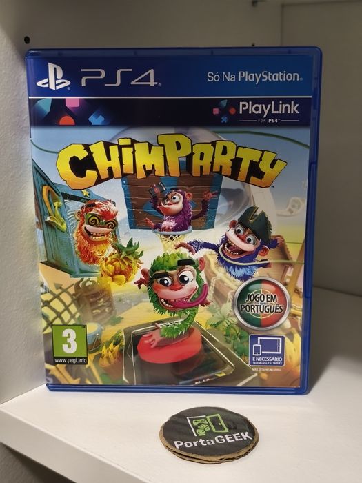 Chimparty PS4 (selo IGAC)