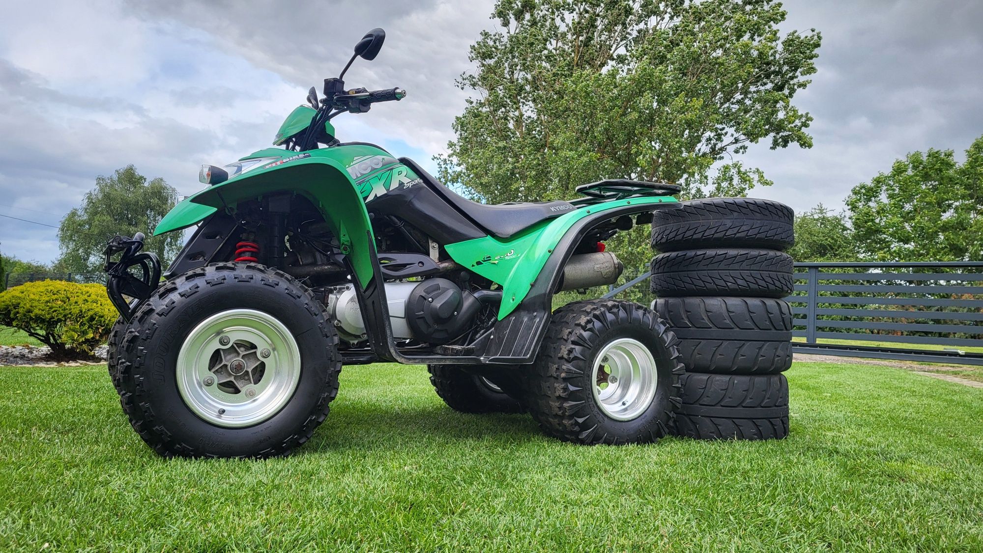 Quad Kymco KXR 250,  2007r Homologacja