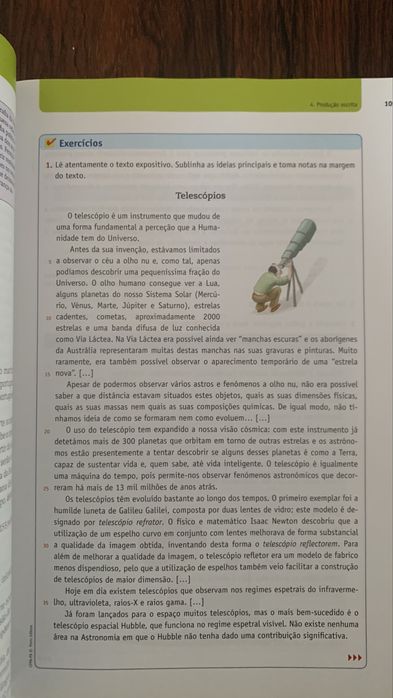 Prova de Afericao Português 8 ano