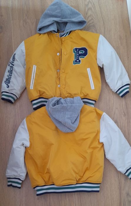 Kurtki dla chłopca bliźniaki 110