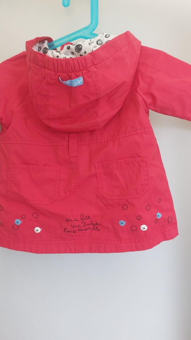 Płaszczyk parka 5 10 15. Rozm 68