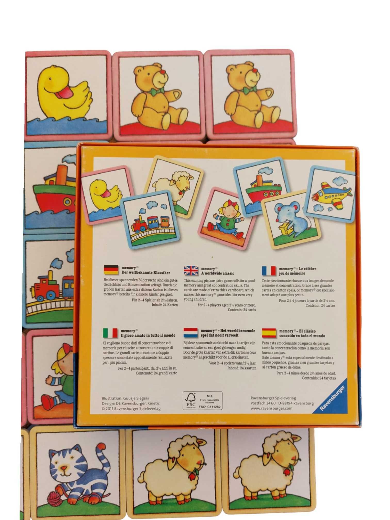 my first memory moje pierwsze memory memo - Ravensburger 21130