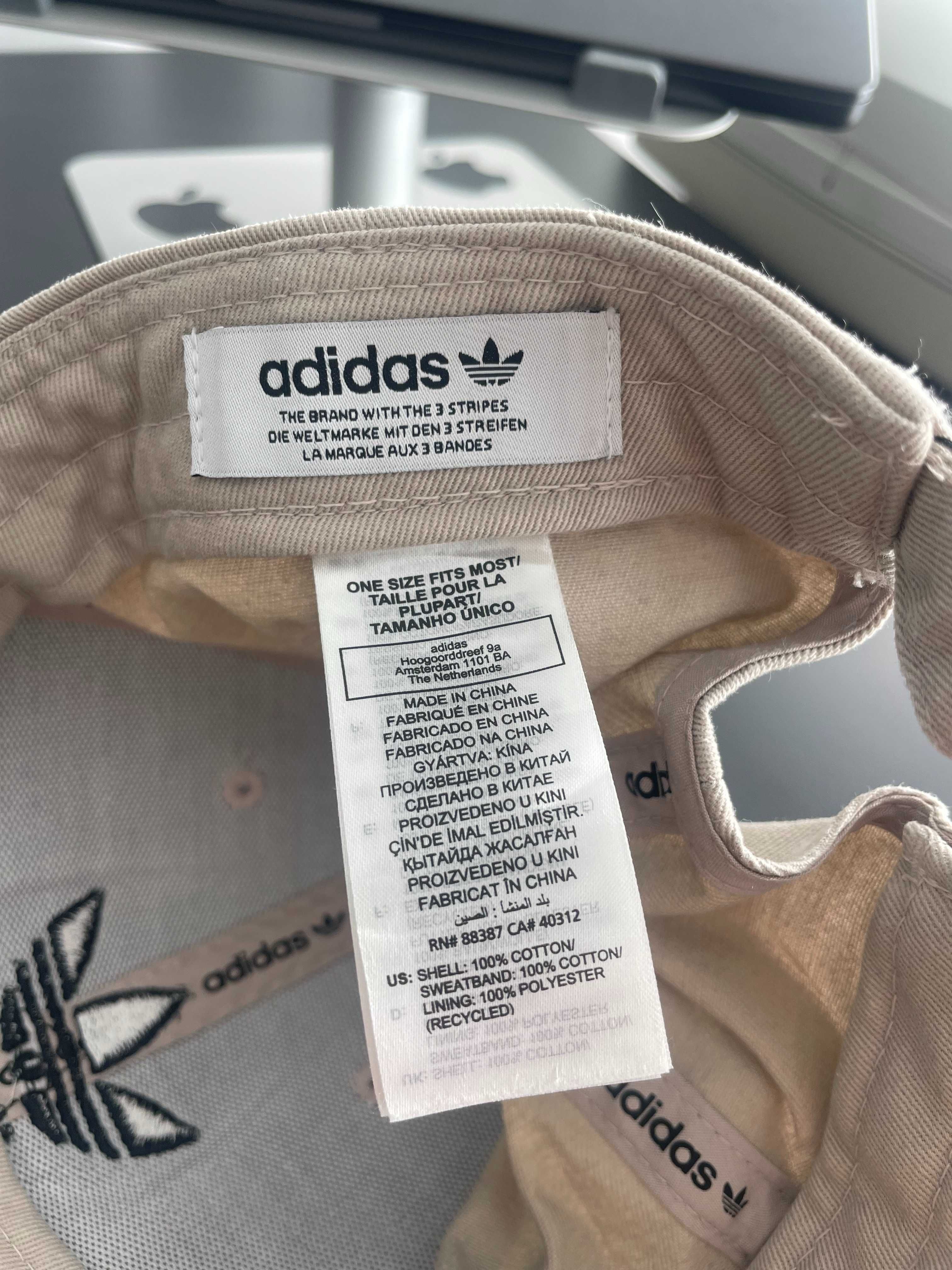 Boné Adidas Originals Trefoil Bege
