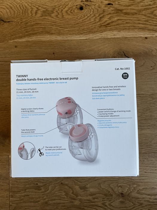 Podwójny laktator elektryczny Babyono Twinny