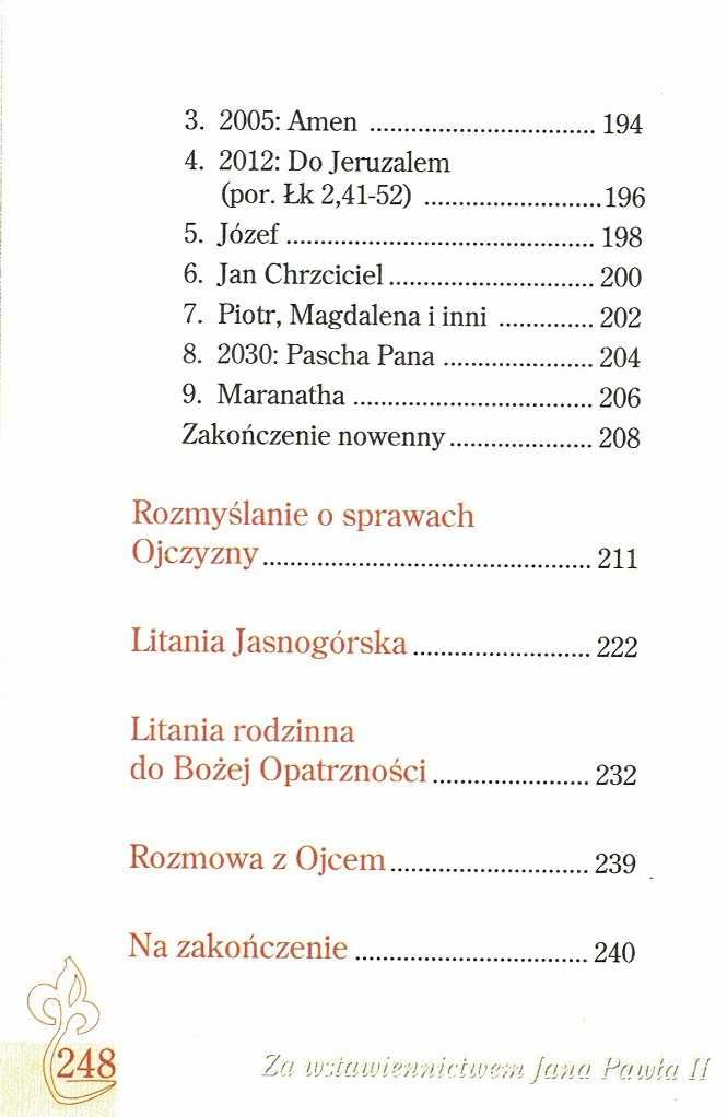 Modlitewnik za wstawiennictwem Jana Pawła II ks. Henryk Romanik