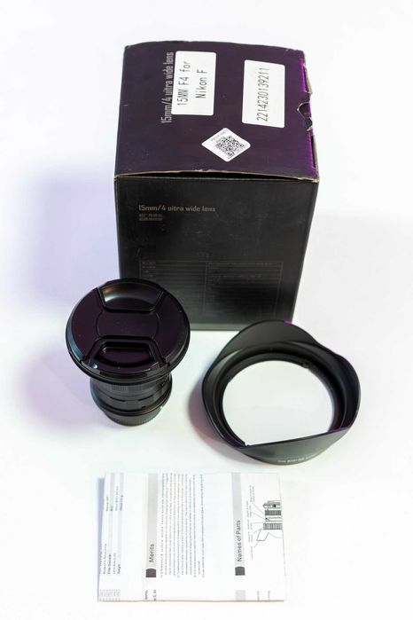 Obiektyw Nikon F Z 15mm f4 filtr 82mm NOWY Pełna Klatka FULL FRAME