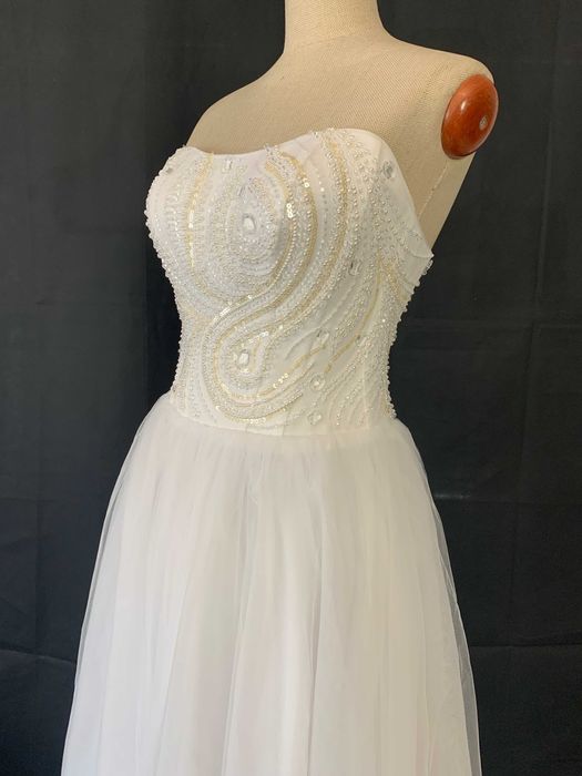 Nowa Zjawiskowa Suknia Ślubna Princessa Księżniczka 40 L na poprawiny